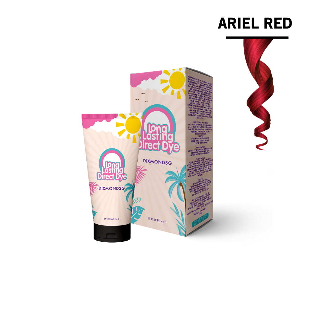Dixmondsg Ariel Red Hair Dye The